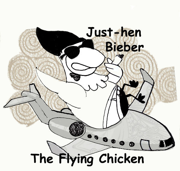 Editorial cartoon: Pers-Hen-Alities: Just-hen Bieber